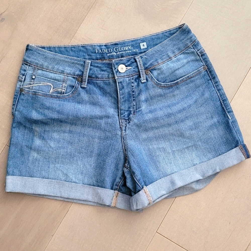 Blue Jean Shorts